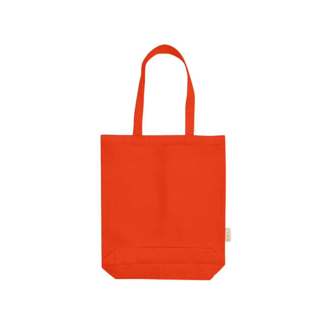 Сумка Fixy из переработанного хлопка с фиксирующей эластичной лентой, оранжевый