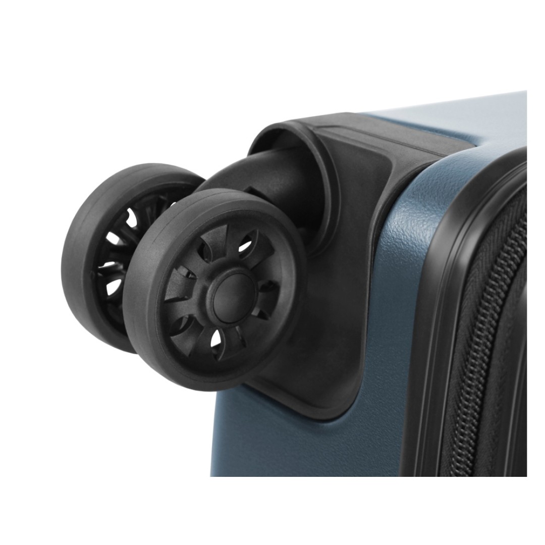 Чемодан BUGATTI Kallisto, синий, АБС-пластик, 44,5х26х63,5 см, 65 л