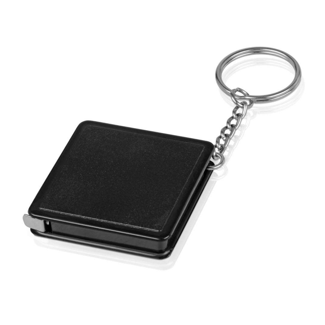 Брелок-рулетка "Дюйм", 1 м., черный