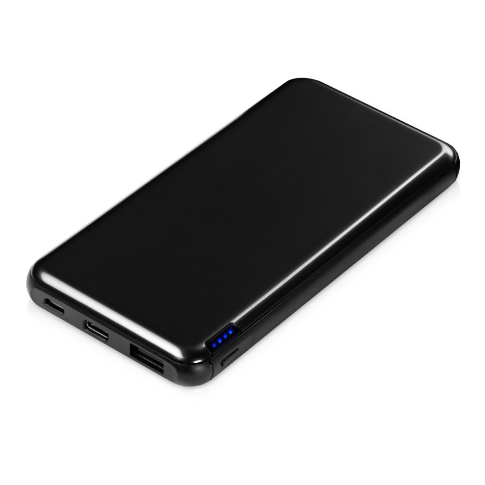Внешний аккумулятор «Forge» v.2, металл, 10000mah, черный