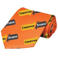 Галстук с возможностью полноцветной печати