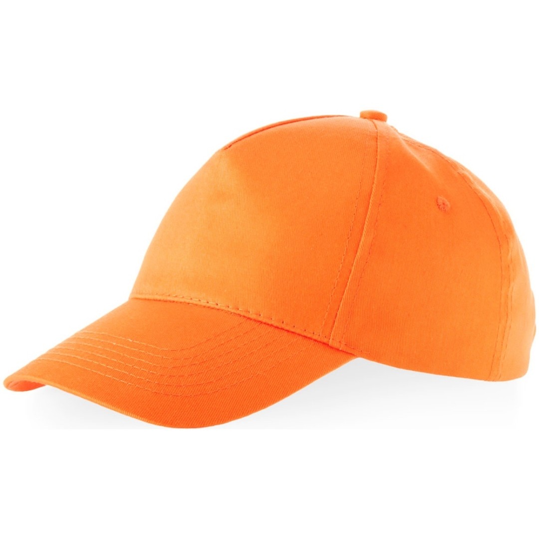 Бейсболка "Memphis" 5-ти панельная 165 гр, оранжевый