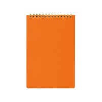 Блокнот А5 на гребне "Pragmatic" 60 листов в линейку, оранжевый (Р)