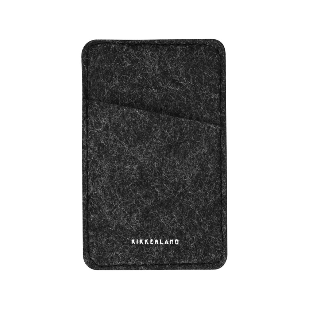 Картхолдер с креплением на телефон "Slot", темно-серый