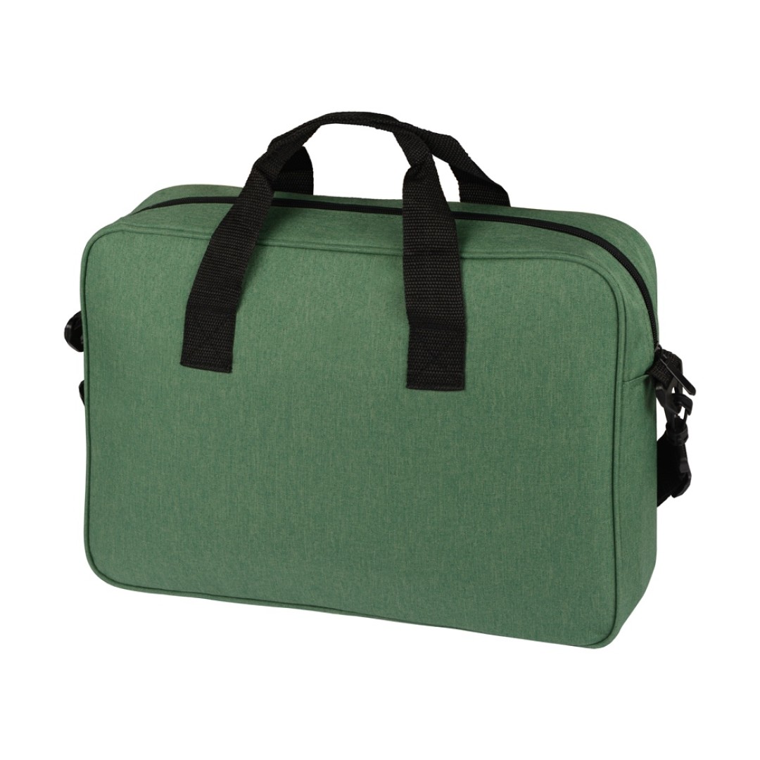Сумка для ноутбука Wing с вертикальным наружным карманом, зеленый