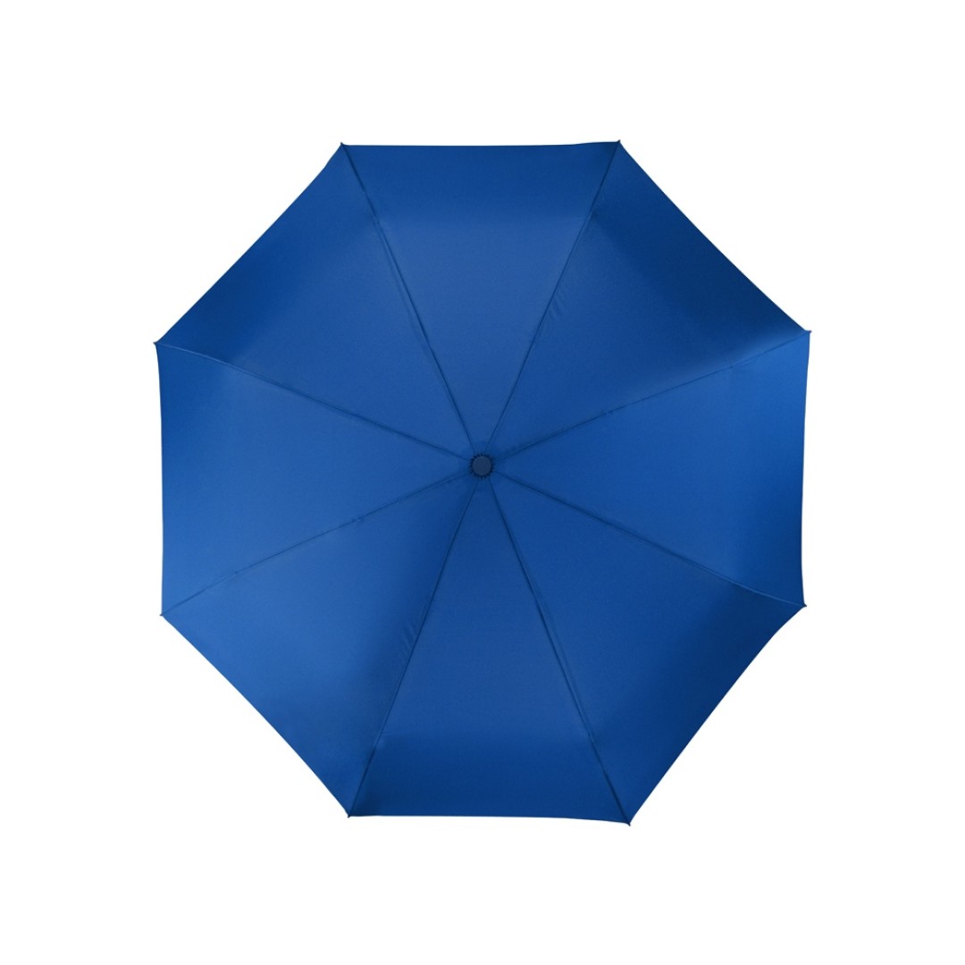 Зонт складной "Irvine", полуавтоматический, 3 сложения, с чехлом, синий