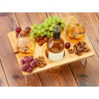 Набор для пикника Fabar сумка-холодильник и бамбуковый столик на ножках