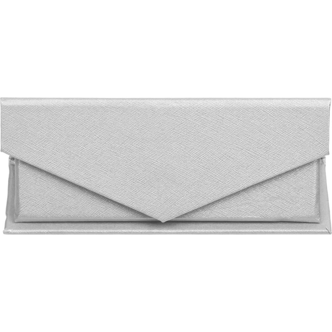 Подарочная коробка для флеш-карт треугольная, серый