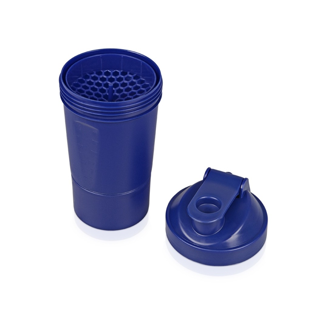 Шейкер для спортивного питания «Level Up», синий