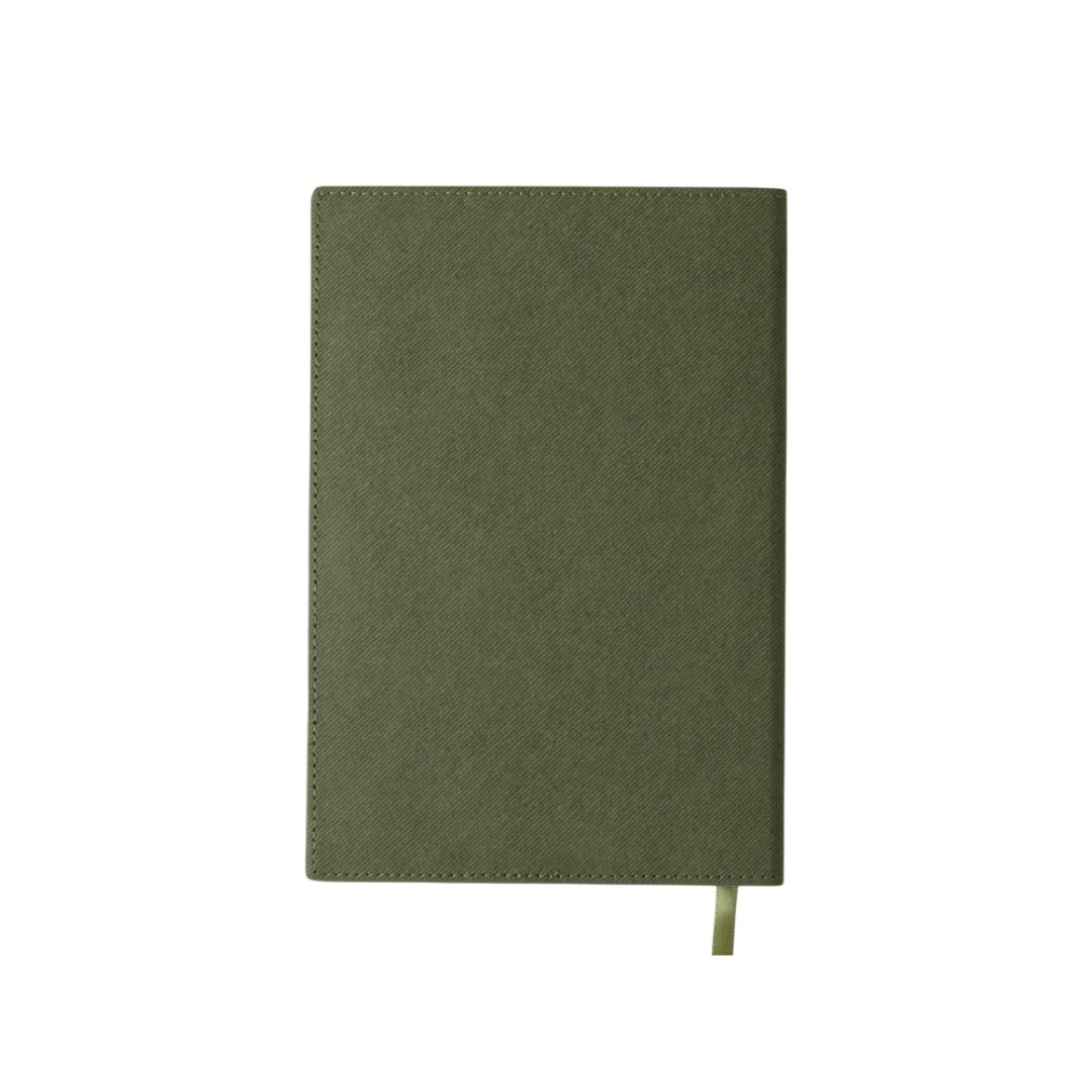 Блокнот А5 "Bradbury", гибкая обложка, 80 листов 80 гр/м2 FSC бумага, оливковый