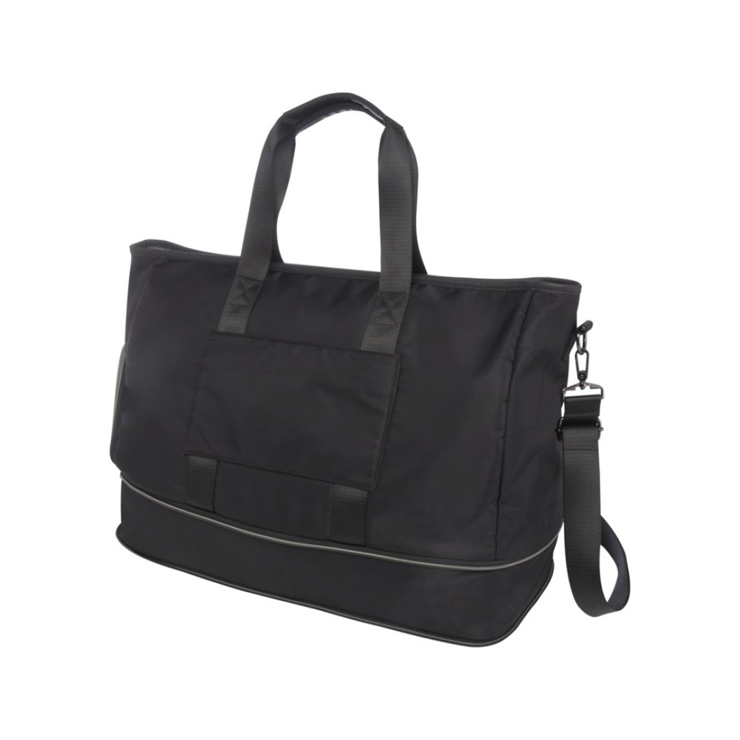 Rhine расширяемая спортивная сумка на 35 л из переработанных материалов по стандарту GRS, сплошной черный