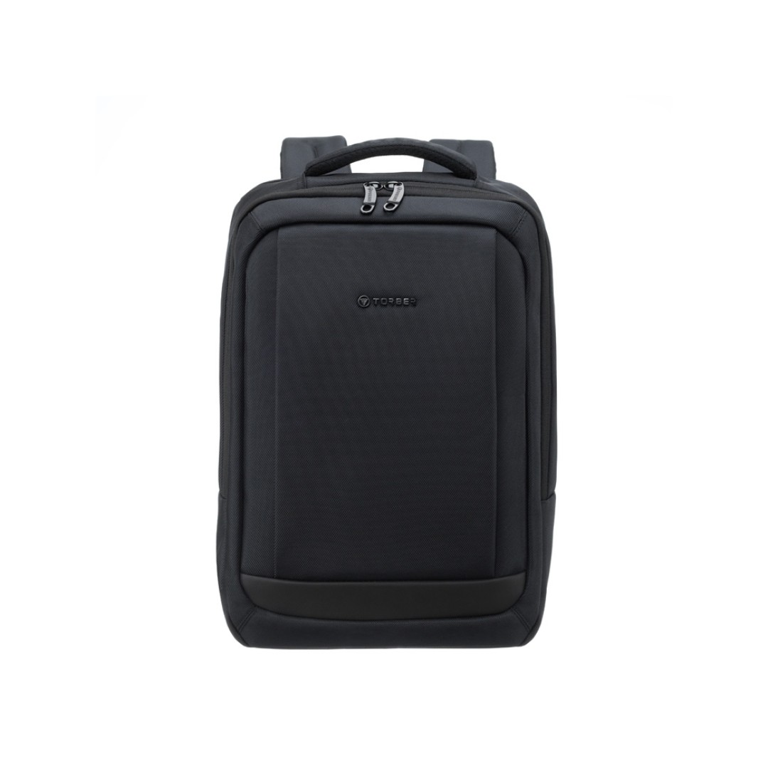 Рюкзак TORBER VOYAGE c отделением для ноутбука 17'', черный, полиэстер 900D, 31х17х44 см, 18 л