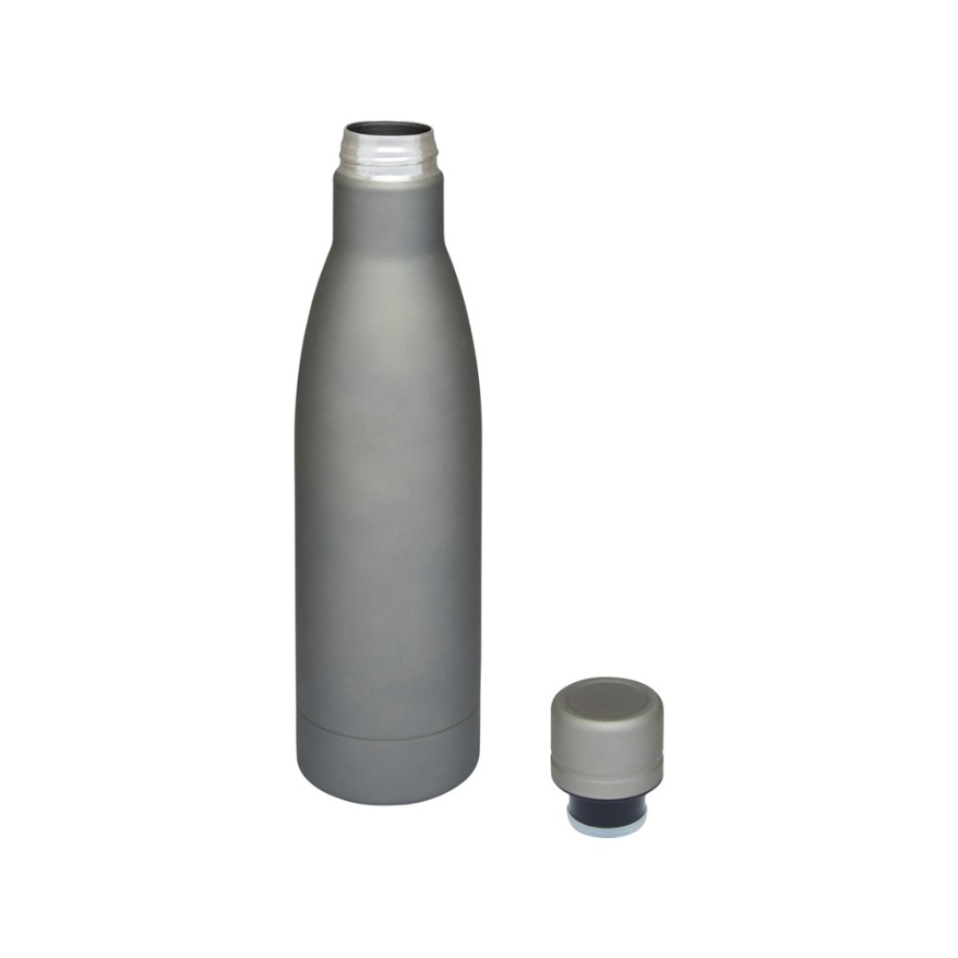 Вакуумная бутылка «Vasa» c медной изоляцией, серый