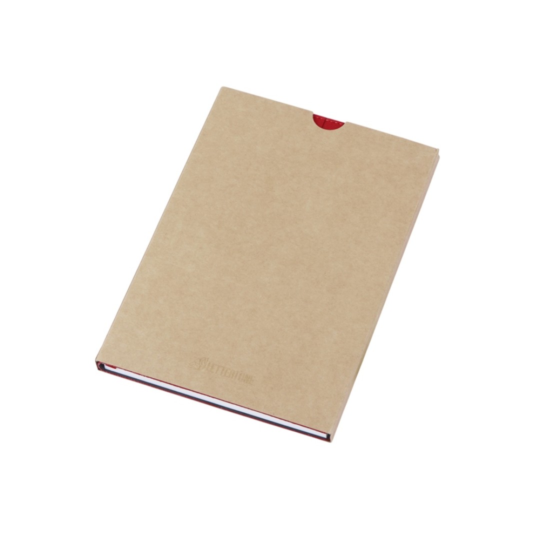 Блокнот А5 "Bradbury", гибкая обложка, 80 листов 80 гр/м2 FSC бумага, красный