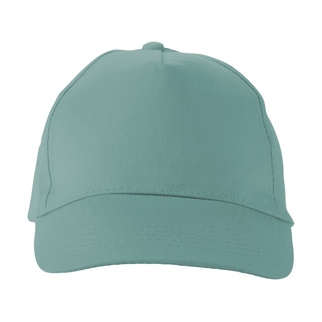 Бейсболка "Memphis" 5-ти панельная 165 гр, припылено-бирюзовый