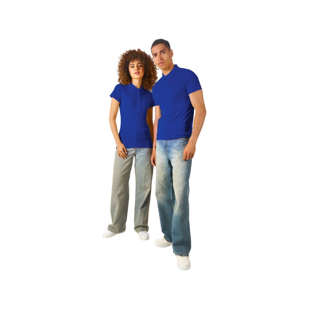 Рубашка поло "First 2.0" женская, классический синий