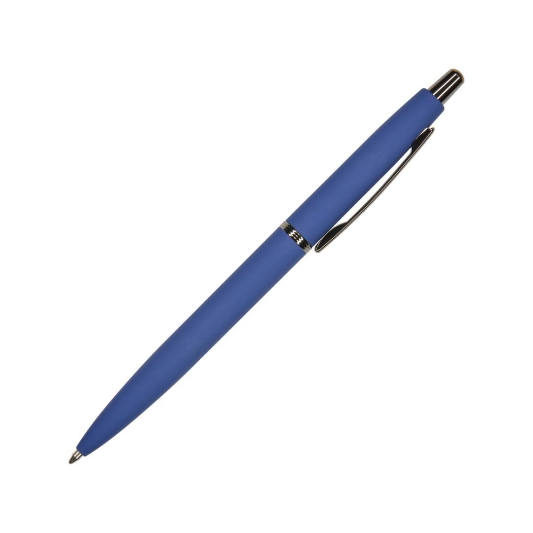 Ручка металлическая шариковая "San Remo", софт-тач, 1.0 мм, синий