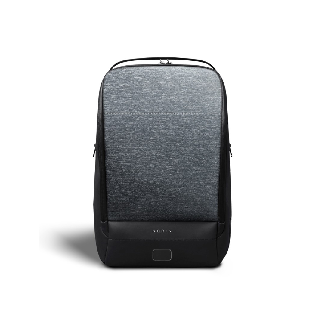 Антикражный рюкзак FlexPackPro для ноутбука 15.6", серый/черный