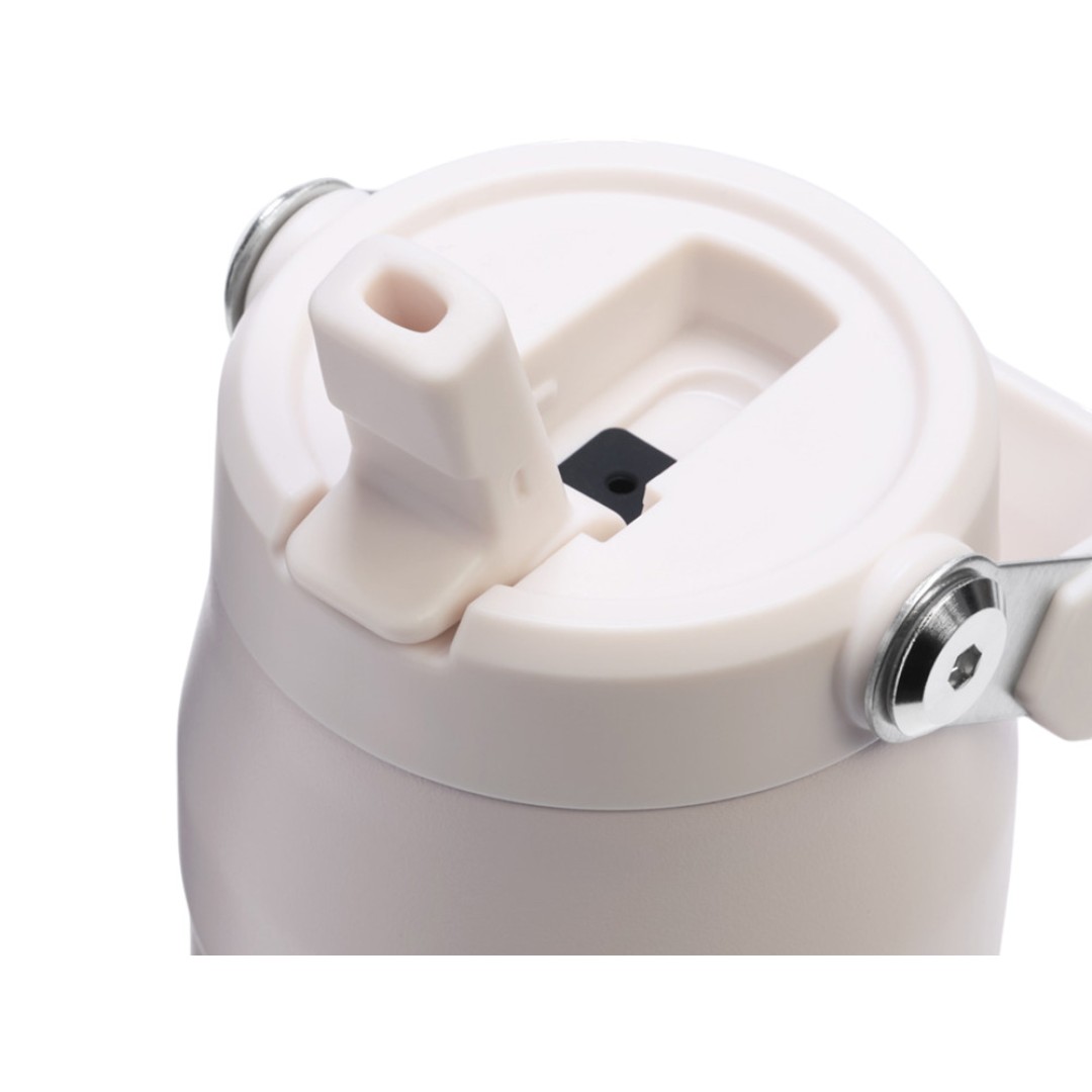 Бутылка для воды объемом 700 мл с откидной трубочкой Stanley IceFlow™ 2.0 - Light pink