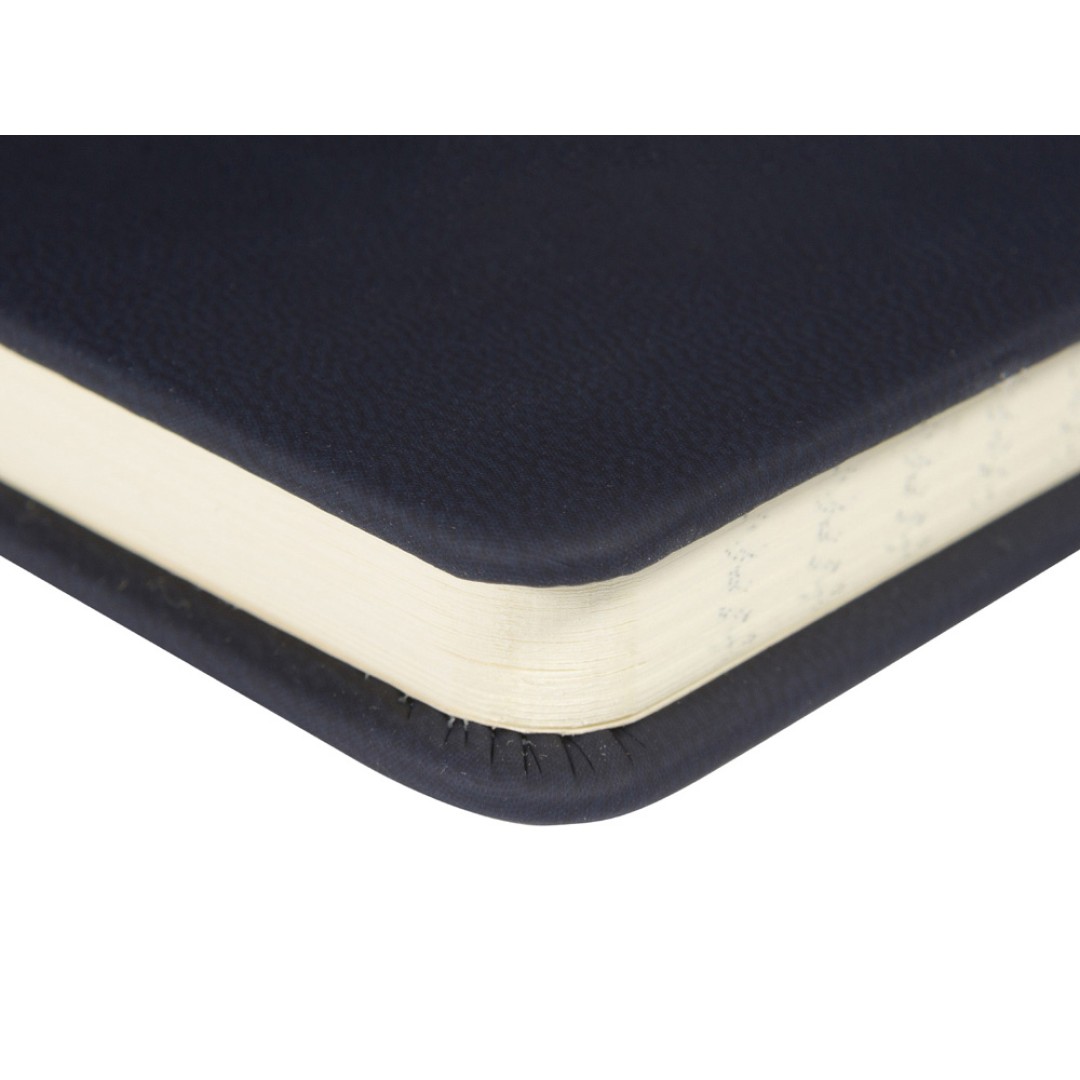 Ежедневник недатированный А5 "Megapolis Velvet New", темно-синий navy