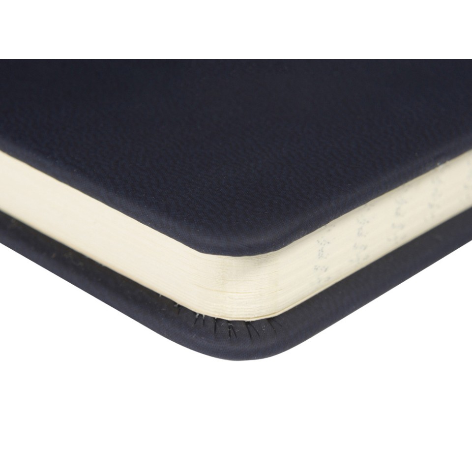 Ежедневник недатированный А5 "Megapolis Velvet New", темно-синий navy
