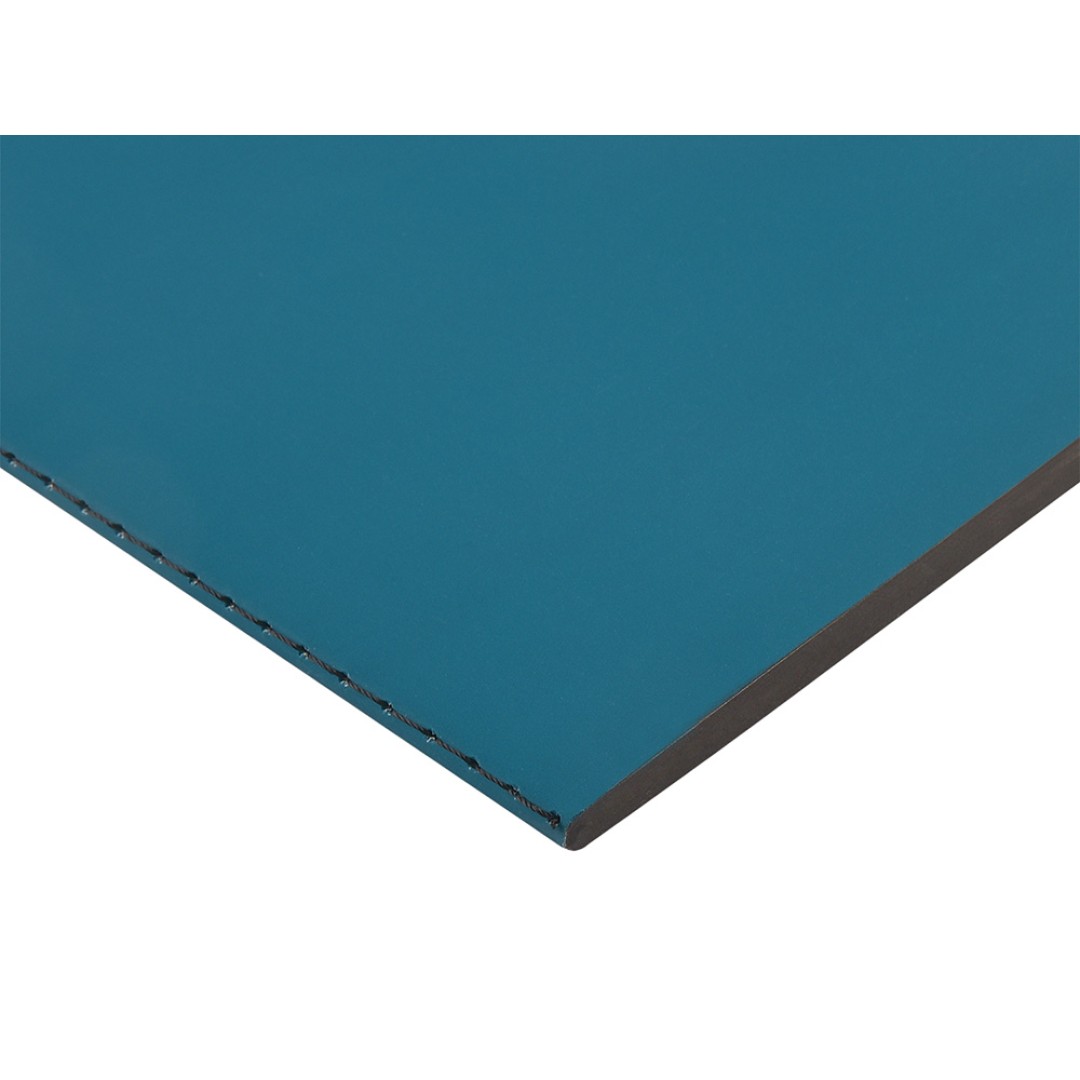 Бизнес-тетрадь А5 "Pragmatic Contrast", 40 листов в клетку, морская волна с черным срезом