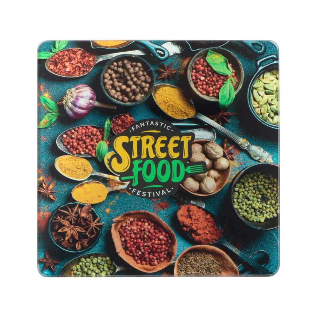 Набор для сыра Dorblue из стеклянной доски и вилки с ножом