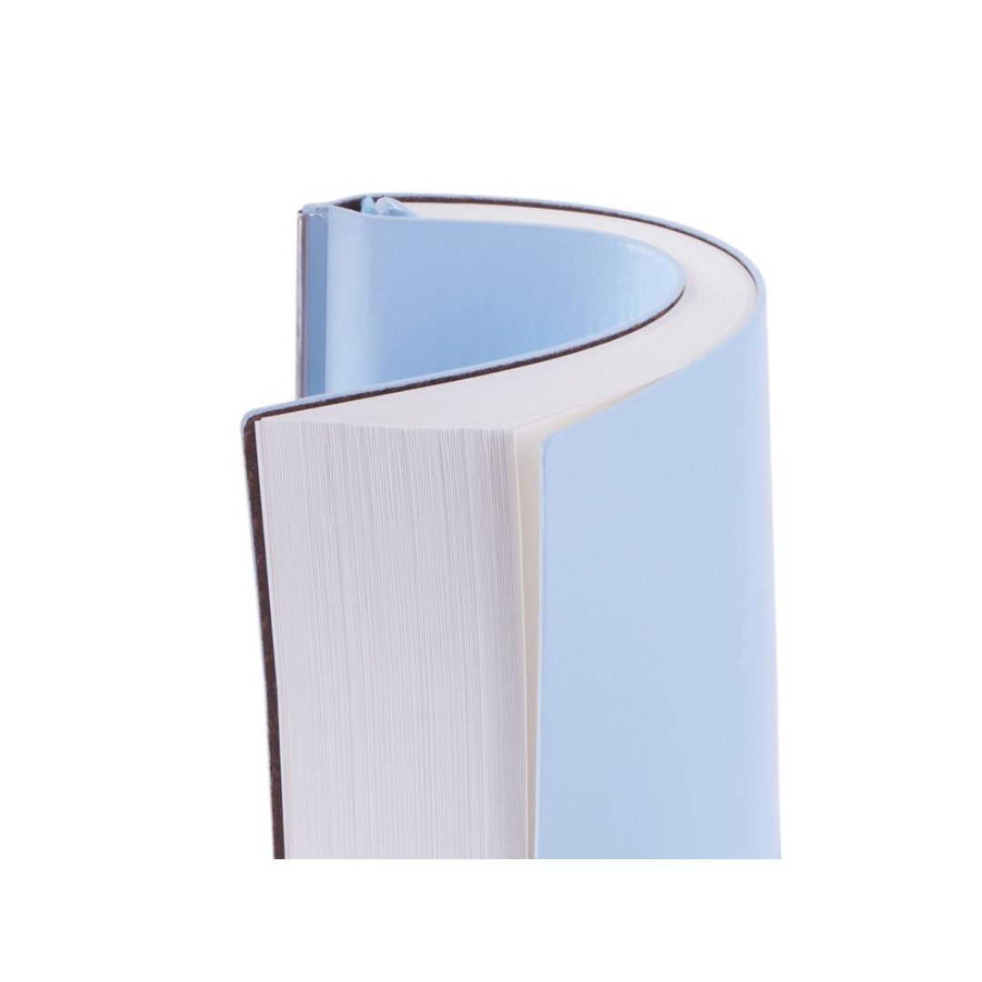 Блокнот А5 "Scribe", гибкая обложка, 96 листов 80 гр/м2, голубой