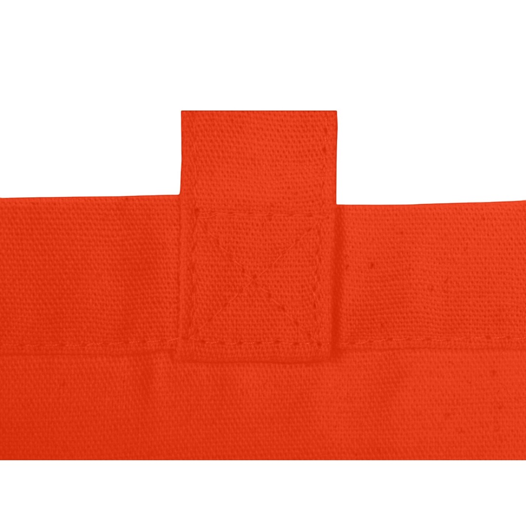 Сумка Fixy из переработанного хлопка с фиксирующей эластичной лентой, оранжевый