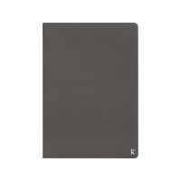 Комплект из двух блокнотов Karst формата A5 с листами из каменной бумаги, slate grey