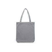 Сумка - тоут из вельветовой ткани FASLER, серый