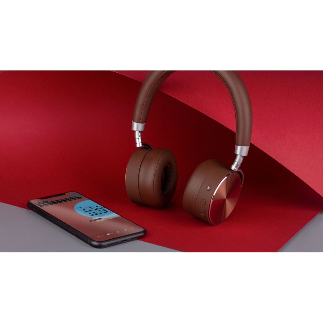 Беспроводные наушники Rombica mysound BH-13 Brown ANC, коричневый