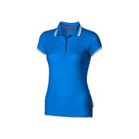 Рубашка поло "Deuce" женская, небесно-голубой
