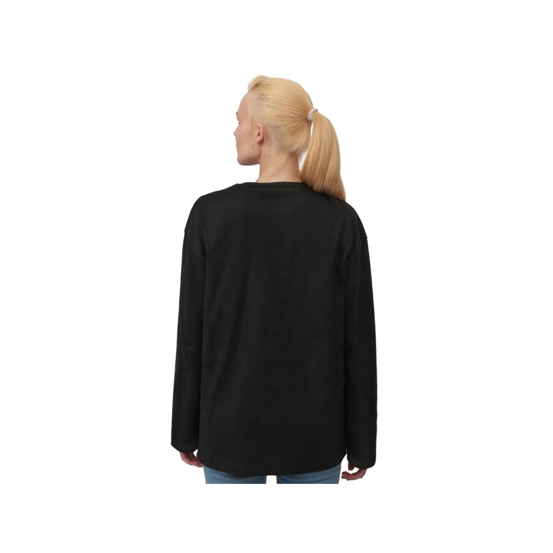 Лонгслив оверсайз «Berlin» унисекс, черный