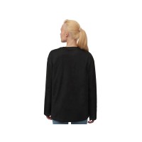 Лонгслив оверсайз «Berlin» унисекс, черный