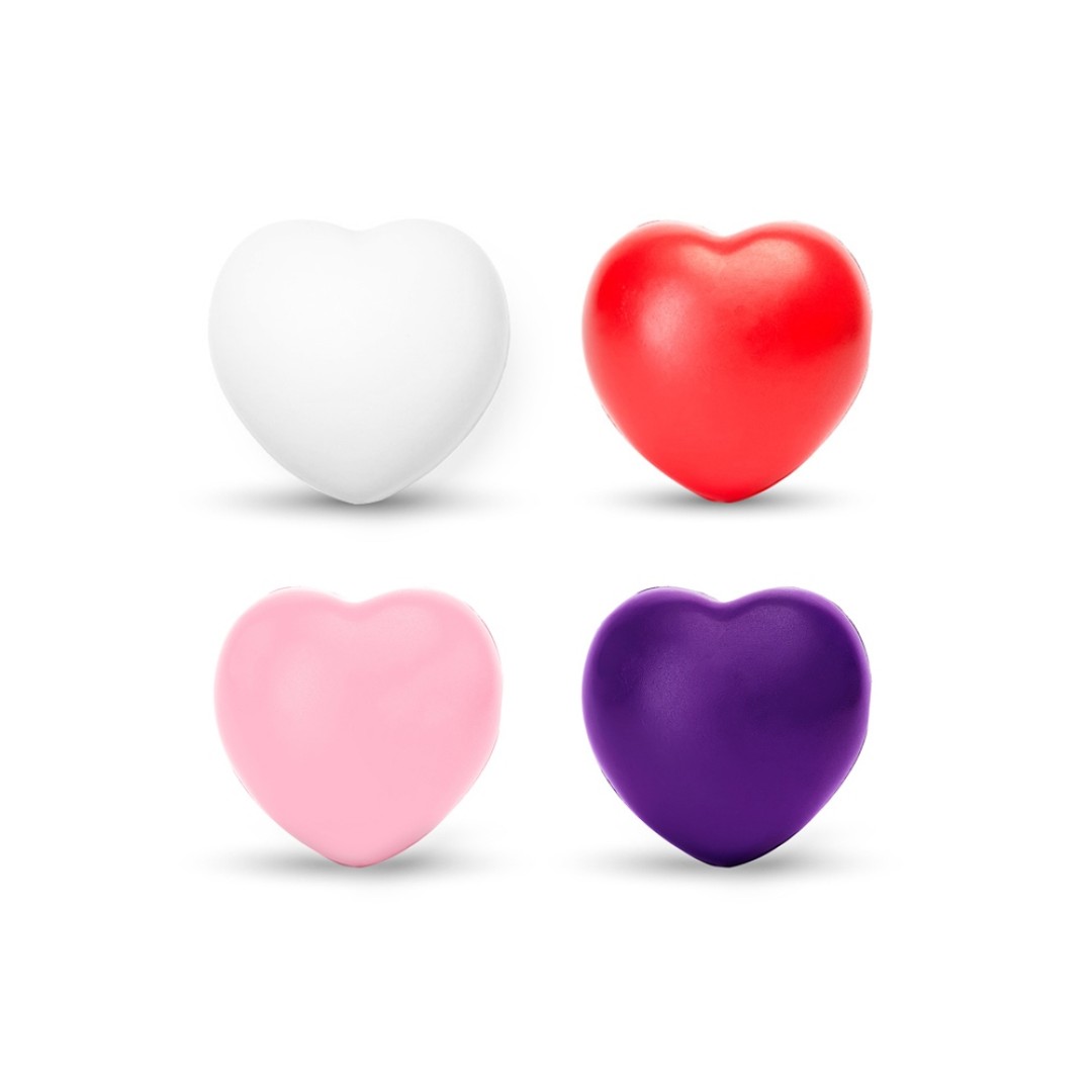 Антистресс BIKU в форме сердца, красный