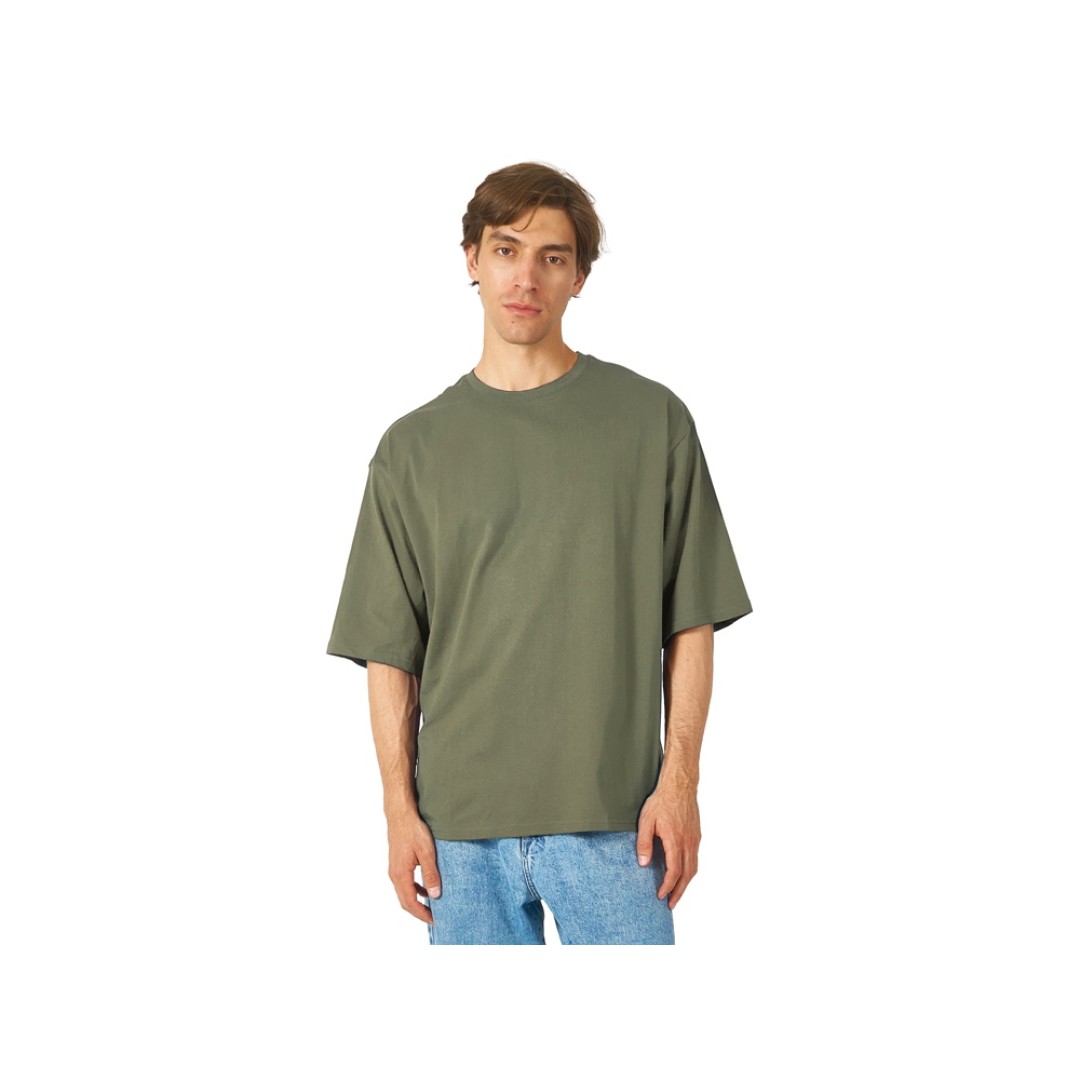 Футболка Berlin к/р оверсайз, 100% хлопок, 180гр, хаки