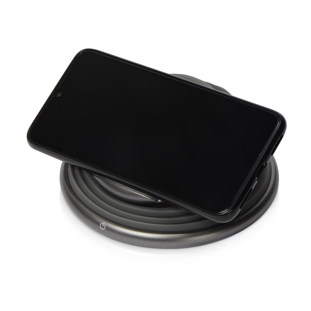 Беспроводное зарядное устройство с ночником "Hybrid"