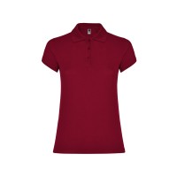 Рубашка поло "Star" женская, гранатовый