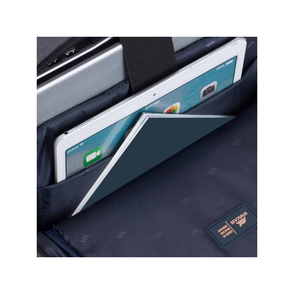 RIVACASE 7760 black ECO рюкзак для ноутбука 15.6"