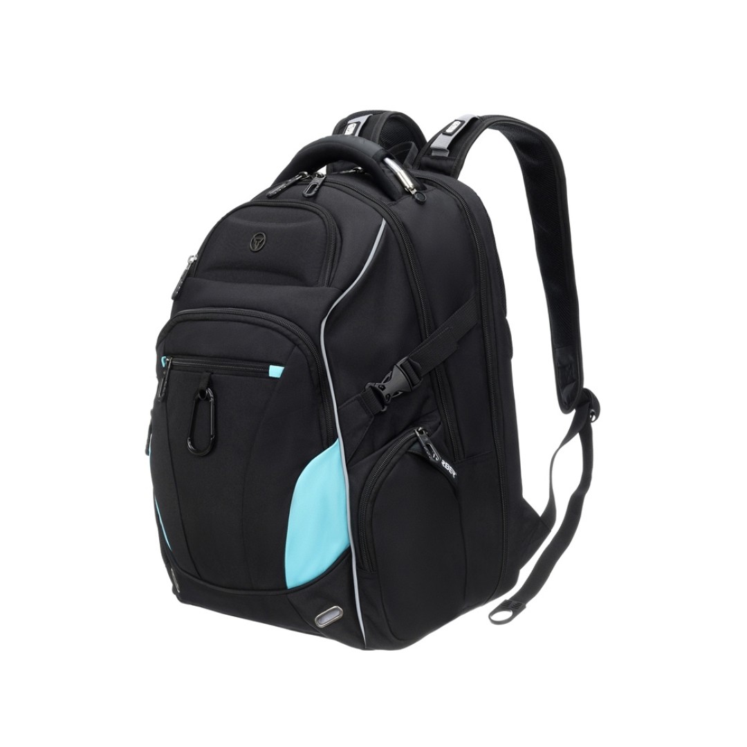 Рюкзак TORBER XPLOR с отделением для ноутбука 15", чёрный, полиэстер 900D, 34x22x46 см, 34л