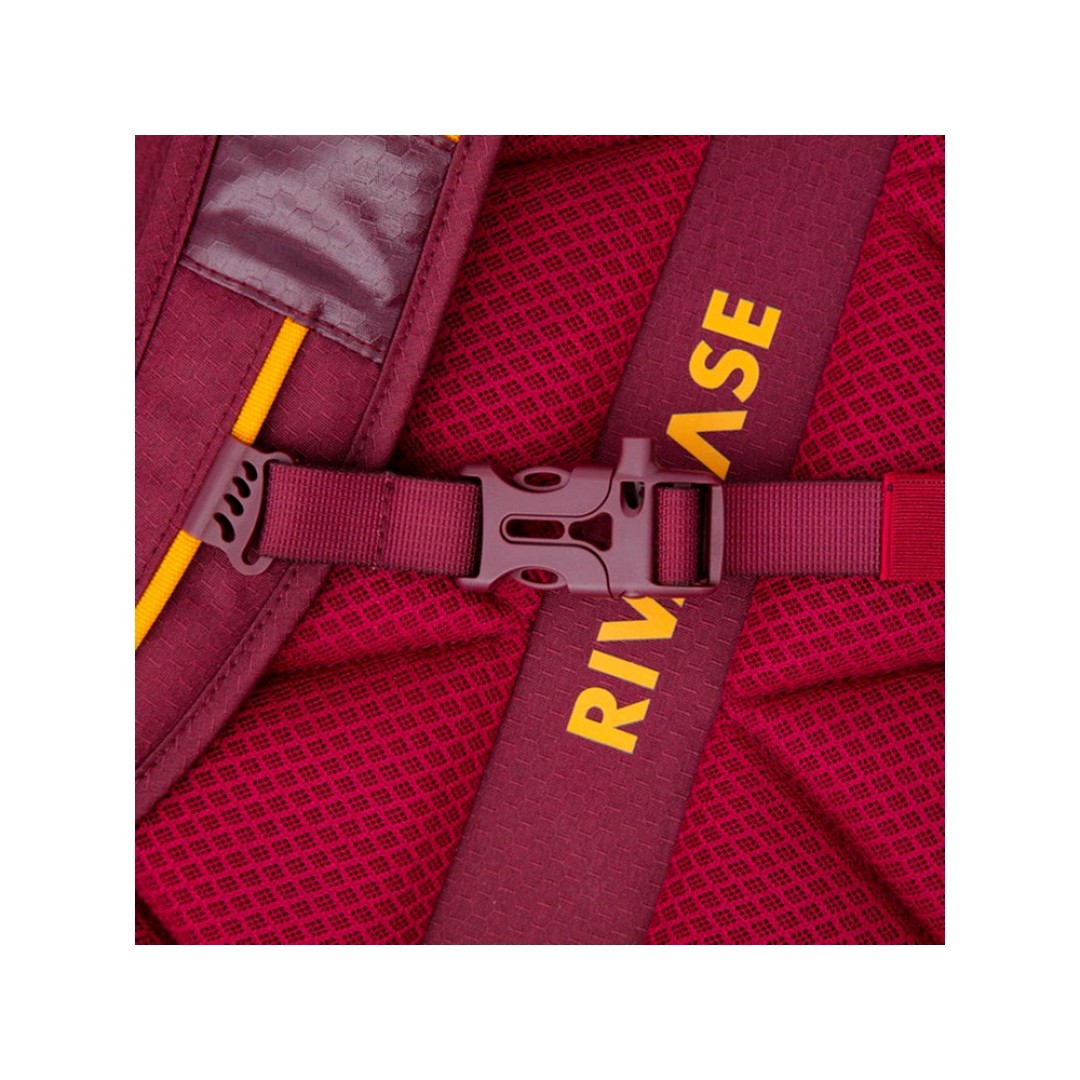 RIVACASE 5321 burgundy red рюкзак для ноутбука 15.6", 25л / 6