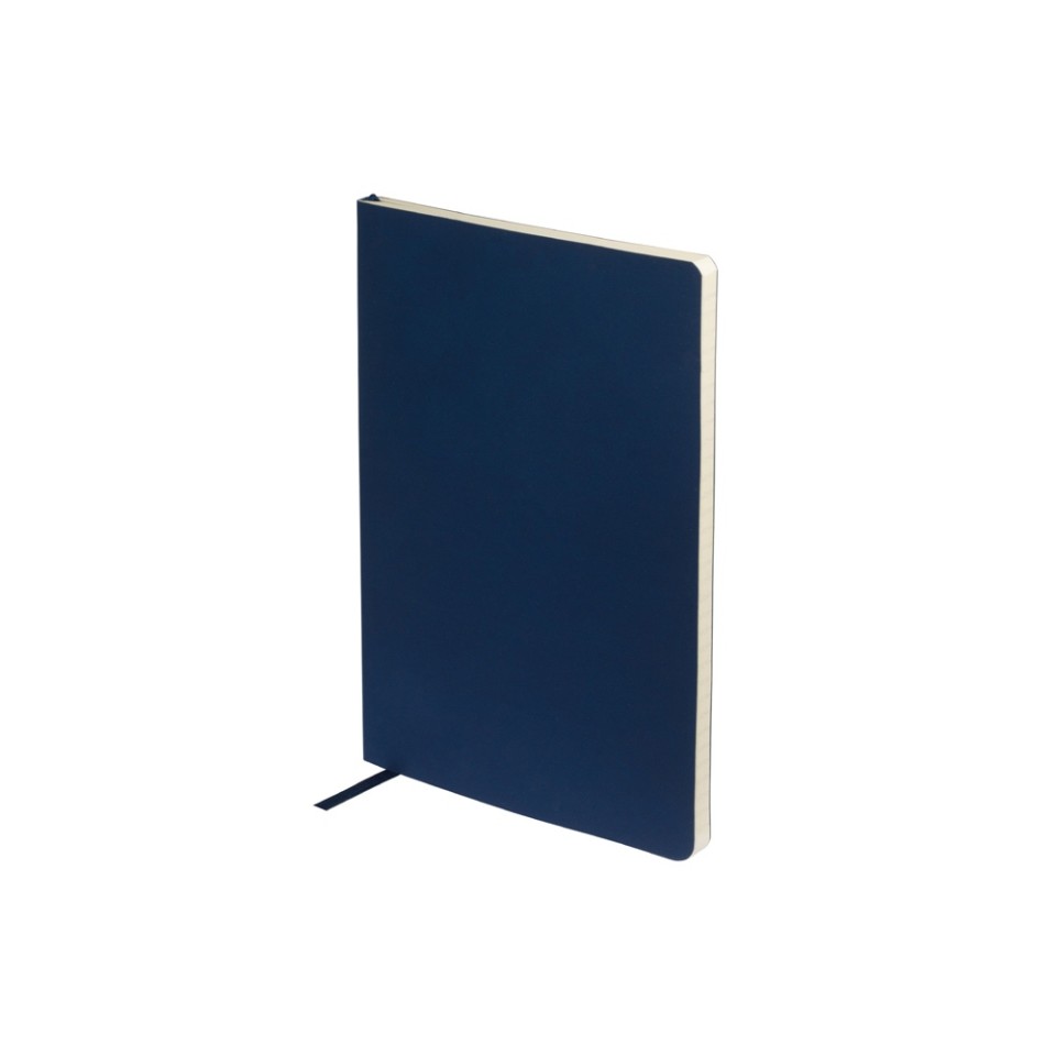 Блокнот А5 "Megapolis Flex Velvet", темно-синий