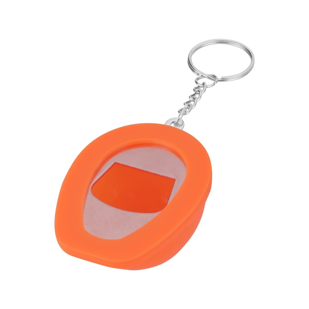 Брелок-открывалка "Каска", оранжевый