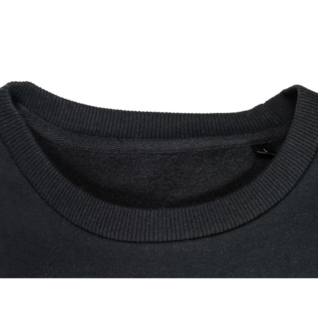 Свитшот блокинг «Edinburgh», черный/серый меланж, мужской