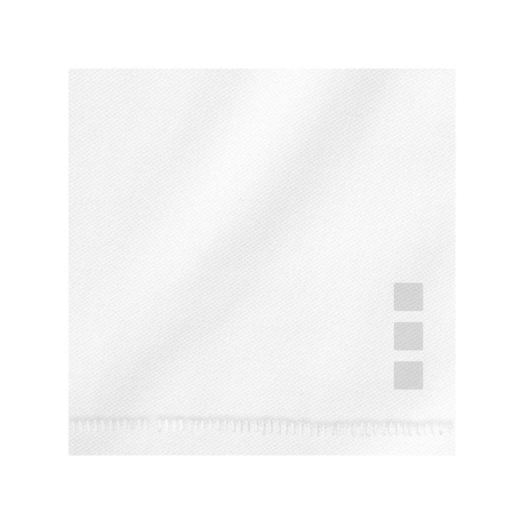 Calgary женская футболка-поло с коротким рукавом, белый