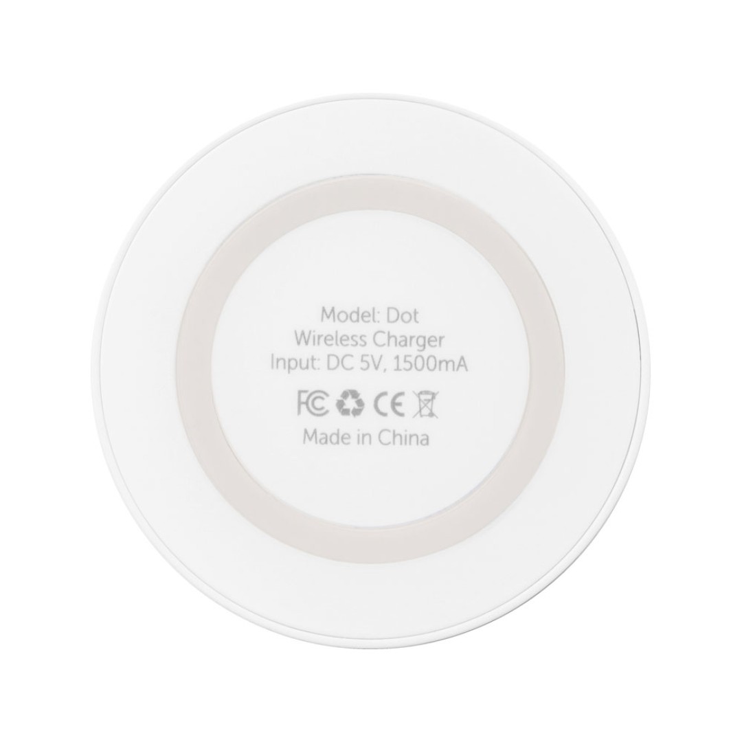 Беспроводное зарядное устройство «Dot», 5 Вт, белый