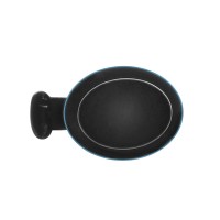 Металлическая шариковая ручка soft touch "Ellipse gum", голубой