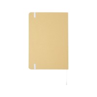 Nelida блокнот формата А5 в твердой обложке из переработанного картона - Белый