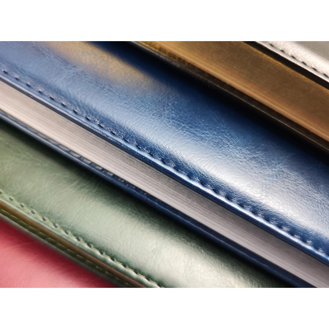 Ежедневник А5 полудатированный «Boss», зеленый